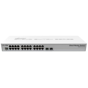 Mikrotik NET ROUTER/SWITCH 24PORT CRS326-24G-2S+RM