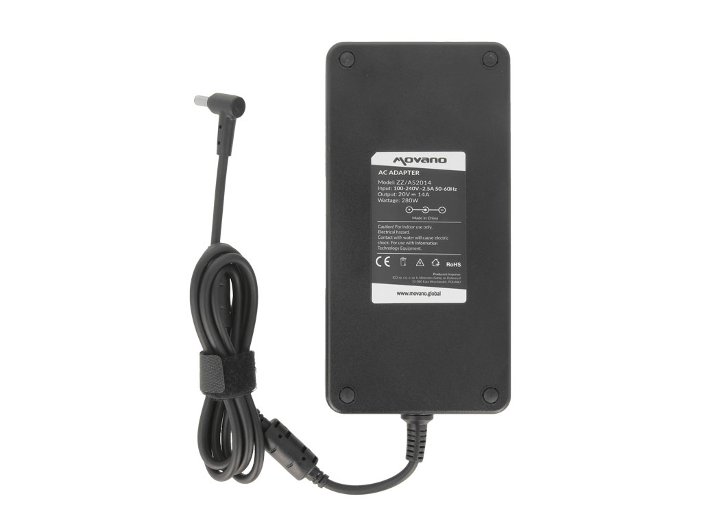 Polnilec za prenosnike Asus, 240W / 20V / 12A / 6,0mm x 3,7mm - slika 5