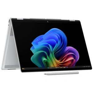 Intel Ultra 7 256V(2.2GHz), 16 GB LPDDR5x-8533, 40,6 cm (16,0") WUXGA (1920x1200) Multi-Touch BrightView IPS LED 60 Hz, SSD 1 TB PCIe NVMe, HDMI 2.1, 1x Thunderbolt 4 (DisplayPort - 40 Gbps), 2x USB-A 3.2 Gen2 (10Gbps), 1x USB-C 3.2 Gen2 (10Gbps - DP 1.4a), Wi-Fi 6E (AX211), Bluetooth 5.3, Backlit Kbd., Webcam, 65W USB-C PD, Pen-Tilt Silver, Microsoft Windows 11 Home (64-bit)