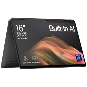 Intel Core Ultra 7 155H (2,2 - 4,8 GHz), 16 GB LPDDR5x-6400, SSD 1 TB M.2 PCIe NVMe, 40,6 cm (16,0") 2.8K (2880x1800) Multi-Touch BV OLED VRR 48-120 Hz, Intel Arc Graphics (IGP), 1x HDMI 2.1, 2x Thunderbolt (USB-C/DisplayPort - 40 Gbps), 1x USB-A 3.2 Gen2 (10 Gbps), Wi-Fi 7 BE200 (2x2), Bluetooth 5.4, Backlit Kbd., Microsoft Windows 11 Home (64-bit)