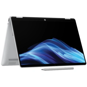 Intel Core 3 100U (1,2 GHz), 8 GB LPDDR5-5200, SSD 512 GB M.2 PCIe NVMe, 35,6 cm (14.0") WUXGA (1920x1200) Multi-Touch BV LED, Intel Graphics (IGP), HDMI 2.1, 2x USB-C 3.2 Gen2 (DisplayPort - 10Gbps), 1x USB-A 3.2 Gen2 (10Gbps), 1x USB-A 3.2 Gen1 (5Gbps), Wi-Fi 6E AX211 (2x2), Bluetooth 5.3, Backlit Kbd, Webcam, Pen-Tilt Silver, Microsoft Windows 11 Home (64-bit)