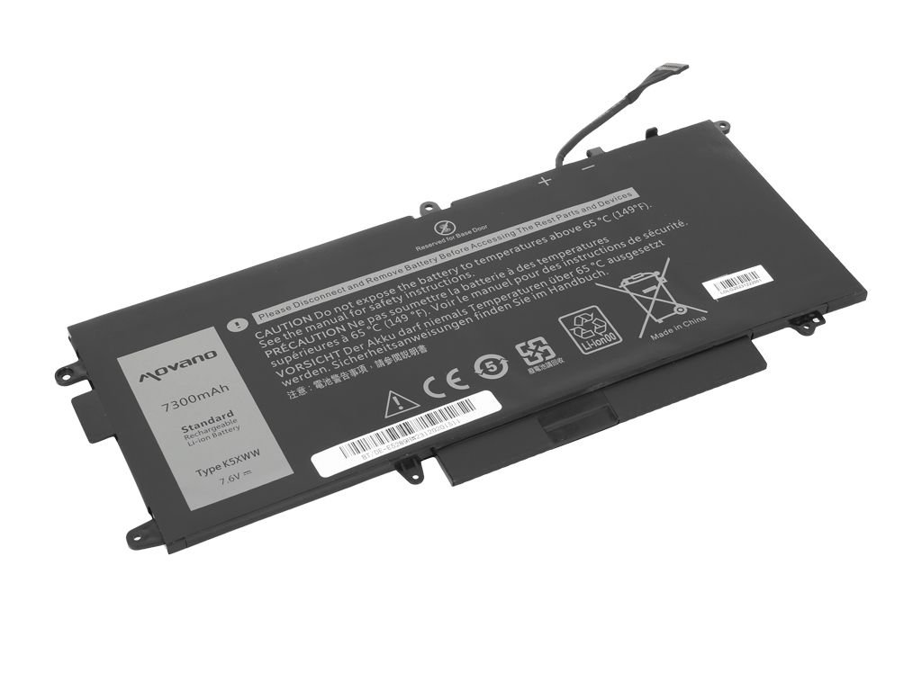 Baterija za Dell Latitude 12 5289 / 13 7389 / 13 7390 2-in-1, 7300 mAh - slika 2