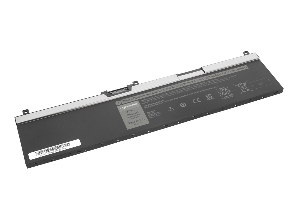 Baterija za Dell Precision 7330 / 7530 / 7540, 11.4 V, 8000 mAh - slika 2
