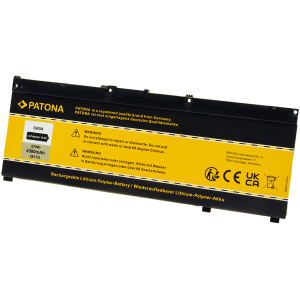 Opis:Nadomestna baterija je izdelana po zasnovi in tehnologiji nemškega proizvajalca Patona, kar zagotavlja odlično kvalitetoNajsodobnejša tehnologija omogoča veliko ciklov polnjenja in praznjenjaLi-Polymer celice so prijazne okolju, obenem pa zagotavljajo delovanje brez spominskega učinkaTermično stikalo ščiti baterijske celice pred pregrevanjem, prenapolnitvijo in kratkim stikomVisoka kapaciteta baterije, podaljšan čas delovanja pri mirovanju naprave, zelo počasno samopraznjenje100% kompatibilnost z originalno baterijoBaterijo polnimo z originalnim ali nadomestnim polnilcemCertifikati CE in ROHSOriginalne oznake:SR04XLSR04070XLSR04070XL-PL917724-855917678-1B1HSTNN-1B7ZHSTNN-IB7ZTPN-Q193Primerno za:HP:Gaming Pavilion 15-CX0001NJ, Gaming Pavilion 15-CX0003NF, Gaming Pavilion 15-CX0006NO, Gaming Pavilion 15-CX0007NM, Gaming Pavilion 15-CX0008NI, Gaming Pavilion 15-CX0010NM, Gaming Pavilion 15-CX0011UR, Gaming Pavilion 15-CX0015NC, Gaming Pavilion 15-CX0017NF, Gaming Pavilion 15-CX0020NM, Gaming Pavilion 15-CX0022NO, Gaming Pavilion 15-CX0028NM, Gaming Pavilion 15-CX0031TX, Gaming Pavilion 15-CX0037UR, Gaming Pavilion 15-CX0042UR, Gaming Pavilion 15-CX0049NR, Gaming Pavilion 15-CX0053UR, Gaming Pavilion 15-CX0058WM, Gaming Pavilion 15-CX0062TX, Gaming Pavilion 15-CX0072UR, Gaming Pavilion 15-CX0098UR, Gaming Pavilion 15-CX0111TX, Gaming Pavilion 15-CX0120TX, Gaming Pavilion 15-CX0154TX, Gaming Pavilion 15-CX0168TX, Gaming Pavilion 15-CX0401NG, Gaming Pavilion 15-CX0651ND, Gaming Pavilion 15-CX0815NO, Gaming Pavilion 15-CX0999NIAOmen 15-CE, Omen 15-DC,&nbsp;Omen 17-CB, Omen 15-ce000, Omen 15-ce000ng, Omen 15-CE001NIA, Omen 15-CE001TX, Omen 15-ce002ng, Omen 15-CE002NL, Omen 15-CE002TX, Omen 15-CE003NQ, Omen 15-CE003TX, Omen 15-CE004NK, Omen 15-CE004TX, Omen 15-CE005NC, Omen 15-CE005NT, Omen 15-CE005TX, Omen 15-CE006NK, Omen 15-CE006TX, Omen 15-CE007LA, Omen 15-CE007NS, Omen 15-CE007TX, Omen 15-CE008NL, Omen 15-CE008NU, Omen 15-CE008TX, Omen 15-CE009NP, Omen 15-CE010NF, Omen 15-CE011NB, Omen 15-CE011NS, Omen 15-CE012NF, Omen 15-ce012ng, Omen 15-CE012NW, Omen 15-CE013NM, Omen 15-CE014NU, Omen 15-ce015ns, Omen 15-CE016NO, Omen 15-CE018NM, Omen 15-CE019NU, Omen 15-CE020TX, Omen 15-CE021NU, Omen 15-CE022UR, Omen 15-CE023TX, Omen 15-CE025NF, Omen 15-CE026NF, Omen 15-CE027NM, Omen 15-CE028TX, Omen 15-CE030NM, Omen 15-CE031TX, Omen 15-CE033TX, Omen 15-ce034ng, Omen 15-CE035NS, Omen 15-CE038TX, Omen 15-CE042TX, Omen 15-CE051TX, Omen 15-CE058TX, Omen 15-CE069TX, Omen 15-CE077TX, Omen 15-CE082NO, Omen 15-CE089NO, Omen 15-CE095NE, Omen 15-CE097TX, Omen 15-CE099NZ, Omen 15-CE199NR, Omen 15-CE506TX, Omen 15-CE509TX, Omen 15-CE510TX, Omen 15-CE511TX, Omen 15-CE518TX, Omen 15-CE525TX, Omen 15-DC0003UR, Omen 15-dc0006ng, Omen 15-DC0009TX(4LE12PA), Omen 15-dc0011TX, Omen 15-DC0019TX, Omen 15-DC0025CA, Omen 15-DC0032TX, Omen 15-DC0040TX, Omen 15-DC0048TX, Omen 15-DC0053TX, Omen 15-DC0062TX, Omen 15-DC0069TX, Omen 15-DC0079TX, Omen 15-DC0096NR, Omen 15-DC0114TX, Omen 15-DC0138TX, Omen 15-DC0151TX, Omen 15-dc0300, Omen 15-dc0315ng, Omen 15-DC0400NG, Omen 15-DC1014TX, Omen 15-DC1022TX, Omen 15-DC1036TX, Omen 15-DC1047NR, Omen 15-dc1064TX, Omen 15-DC1070TX, Omen 15-DC1085NR, Omen 15-DC1092TX, Omen 15-dc1303ng, Omen 15t-ce000, Omen 15T-DC100, Omen 17-CB0001TX, Omen 17-CB0020NGPavilion&nbsp;15-15-CB000, Pavilion 15-CB002LA, Pavilion 15-cb006ng, PAVILION 15-CB008TX, Pavilion 15-CB010NR, Pavilion 15-CB019TX, Pavilion 15-CB025TX, pavilion 15-CB028NL, Pavilion 15-cb032ng, Pavilion 15-CB034TX, Pavilion 15-CB040TX, Pavilion 15-CB045WM, Pavilion 15-CB046WM, Pavilion 15-CB052TX, Pavilion 15-CB067TX, Pavilion 15-CB075NR, Pavilion 15-CB089TX, Pavilion 15-CB505TX, Pavilion 15-CB514TX, Pavilion 15-CB521TX, Pavilion 15-CB530TX, Pavilion 15-CB537TX, Pavilion 15-CE015DX, Pavilion 15-cx0172txPavilion Power 15-CB, Pavilion Power 15-CB001NF, Pavilion Power 15-CB002NF, Pavilion Power 15-CB003NM, Pavilion Power 15-CB004NX, Pavilion Power 15-CB006UR, Pavilion Power 15-CB007NU, Pavilion Power 15-CB008NS, Pavilion Power 15-CB009NP, Pavilion Power 15-CB010NG, Pavilion Power 15-CB011NC, Pavilion Power 15-CB012NF, Pavilion Power 15-CB013NM, Pavilion Power 15-CB014NF, Pavilion Power 15-CB015NL, Pavilion Power 15-CB016NM, Pavilion Power 15-CB017TX, Pavilion Power 15-CB018TX, Pavilion Power 15-CB020TX, Pavilion Power 15-CB022NL, Pavilion Power 15-CB023TX, Pavilion Power 15-CB025TX, Pavilion Power 15-CB028NL, Pavilion Power 15-CB031UR, Pavilion Power 15-CB036TX, Pavilion Power 15-CB040TX, Pavilion Power 15-CB045WM, Pavilion Power 15-CB050TX, Pavilion Power 15-CB059NA, Pavilion Power 15-CB062TX, Pavilion Power 15-CB068TX, Pavilion Power 15-CB078TX, Pavilion Power 15-CB083TX, Pavilion Power 15-cb091nd, Pavilion Power 15-CB092TX, Pavilion Power 15-CB099TX, Pavilion Power 15-CB508TX, Pavilion Power 15-CB515TX, Pavilion Power 15-CB525TX, Pavilion Power 15-CB534TX, Pavilion Power 15t-cb200015-CE007LA, 15-CE510TX2EF91PA, 2EF92PA, 2EF93PA, 2EF94PA, 2EF95PA, 2EF96PA, 2EF97PA, 2EF98PA, 3KS69PA, 3KS70PA, 3KS71PALastnosti:Proizvajalec: PatonaVrsta: Li-PolymerNapetost: 15,4 VKapaciteta: 4.380 mAh (67 Wh)