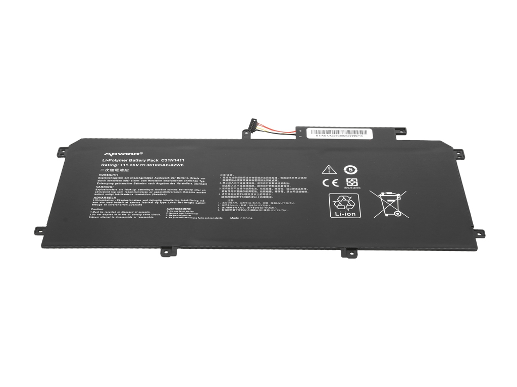 Baterija za Asus Zenbook UX305F / UX305C / UX305CA, C31N1411, 3610 mAh - slika 3
