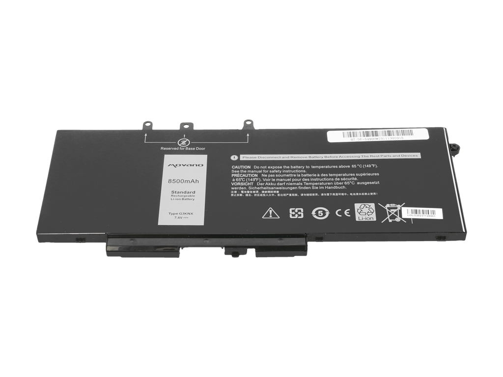 Baterija za Dell Latitude 5280 / 5290 / 5480 / 5490, 7.6 V, 8500 mAh - slika 3