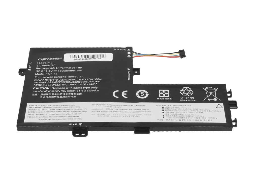 Baterija za Lenovo IdeaPad S340-14IWL / S340-15IWL / C340-15IWL, 4500 mAh - slika 3