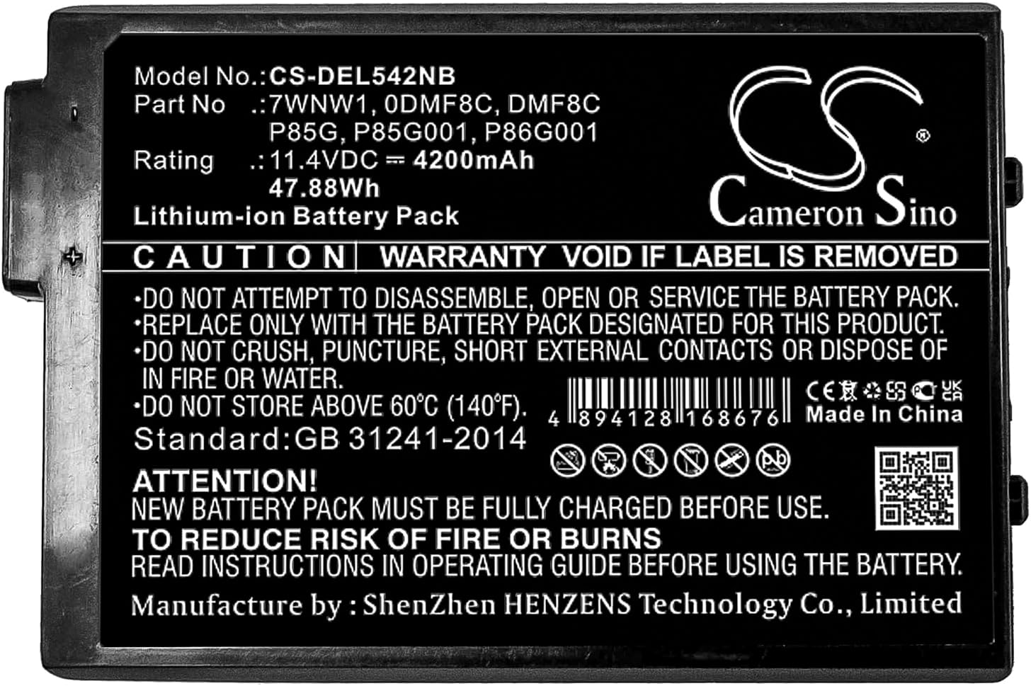 Baterija za Dell Latitude 5420 / 5424 / 7424, 4200 mAh - slika 4