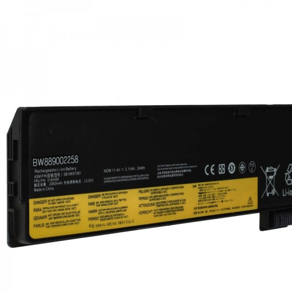 Baterija za Lenovo Thinkpad T570 / T470 / P51S, 01AV422, 2060 mAh - slika 5