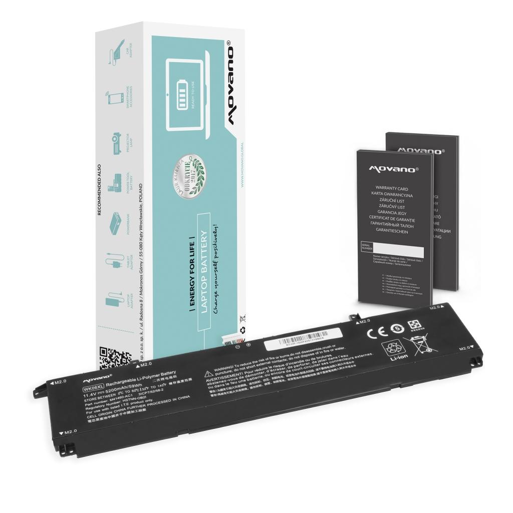 Baterija za HP Omen 16-B0 / Omen 16-C0 / Victus 16-R / Victus 16-S, WK06XL, 5200 mAh - slika 6