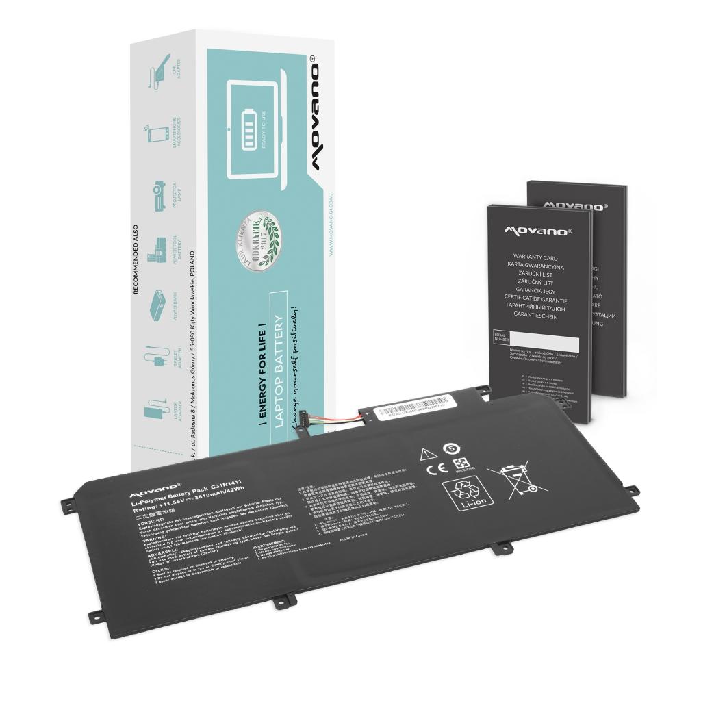 Baterija za Asus Zenbook UX305F / UX305C / UX305CA, C31N1411, 3610 mAh - slika 6