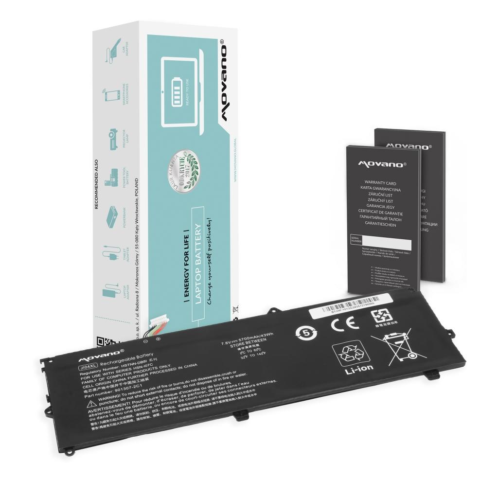 Baterija za HP Elite X2 1012 G2, JI04XL, 5700 mAh - slika 6