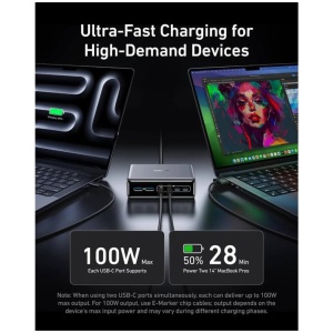 Anker Prime GaN namizni polnilec 200W