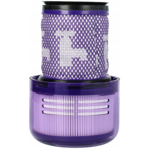 <p>Komplet nadomestnih HEPA protialergijskih filtrov za sesalnike Dyson.<br></p><p><b>Vsebina kompleta:</b></p><ul><li>1 x HEPA filter</li></ul><br><p><b>Originalne oznake:</b></p><br><ul><li>971517-01<br></li></ul><br><p><b>Primerno za:</b></p>Dyson:&nbsp;<br><ul><li>V12, V12 Detect Slim, V12 Slim, V12 Detect Slim Absolute</li></ul><br><br><b>Lastnosti:</b><ul><li>Proizvajalec: VHBW</li><li>Barva: modra</li></ul><br>