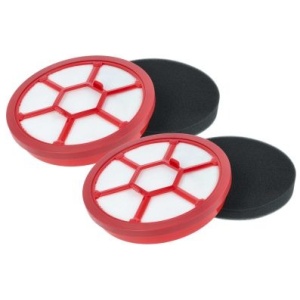 <br><p>Komplet nadomestnih filtrov za sesalnike Dirt Devil.</p><p><b>Vsebina kompleta:</b></p><ul><li>2 x motorni HEPA filter ( 15,3 cm x 15,3 cm)</li></ul><br><p><b>Primerno za:</b></p>Dirt Devil: <br><ul><li>&nbsp;Infinity Rebel 50,&nbsp; Infinity Rebel 52,&nbsp; Infinity Rebel 54,&nbsp; Infinity Rebel DD5254,&nbsp; Infinity Rebel DD5254-01,&nbsp; Infinity Rebel DD5500,&nbsp; Infinity Rebel DD5501,&nbsp; Infinity Rebel DD5550,&nbsp; Infinity Rebel rebel54HFC,&nbsp; Multicyclone DD5254-01,&nbsp; Multicyclone rebel54HFC,&nbsp; Rebel 20,&nbsp; Rebel 22,&nbsp; Rebel 25HE,&nbsp; Rebel 25HF,&nbsp; Rebel 25HFC,&nbsp; Rebel 35,&nbsp; Rebel 35Parquet</li></ul><br><br><b>Lastnosti:</b><ul><li>Proizvajalec: VHBW</li><li>Barva: črna / bela / rdeča</li></ul><br>