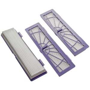 <p>Komplet nadomestnih HEPA protialergijskih filtrov za sesalnike Neato.</p><p><b>Vsebina kompleta:</b></p><ul><li>3 x HEPA filter</li></ul><br><p><b>Primerno za:</b></p>Neato BotVac:<br><ul><li>70, 70E, 75, 75E, 85, 85E, D3, D5, Connected</li></ul><br><b>Lastnosti:</b><ul><li>Proizvajalec: VHBW</li><li>Barva: lila</li></ul><br>