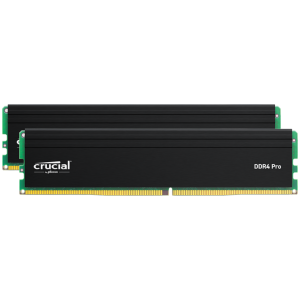 Crucial Pro 64GB Kit (2x32GB) DDR4-3200 DIMM PC4-25600 CL22