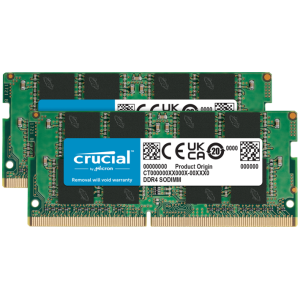 Crucial 16GB Kit (2x8GB) DDR4-3200 SODIMM CL22