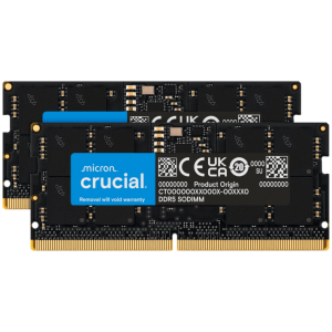 Crucial 64GB Kit (2x32GB) DDR5-5600 SODIMM CL46