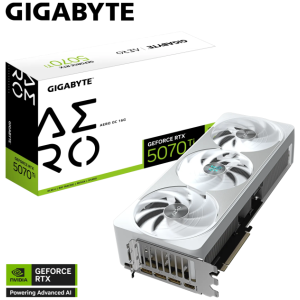 Grafična kartica GIGABYTE GeForce RTX 5070 Ti AERO OC 16G