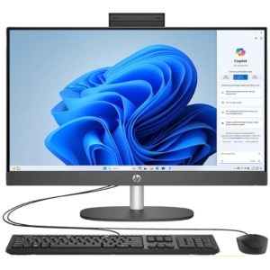 Intel Core i3-N300 (0,8 - 3,8 GHz), 8 GB DDR4-3200 , SSD 512 GB M.2 PCIe NVMe, Intel UHD Graphics (IGP), Wi-Fi 6 (2x2), Bluetooth 5.3, Webcam, 60,5 cm (23,8″) FHD (1920x1080) AG LED, HDMI, 1x USB-C 3.2 Gen1 (5Gbps), 2x USB-A 3.2 Gen2 (5Gbps), 2x USB-A 2.0 (480Mbps), Black Wired Kbd., Microsoft Windows 10 Pro (64-bit)