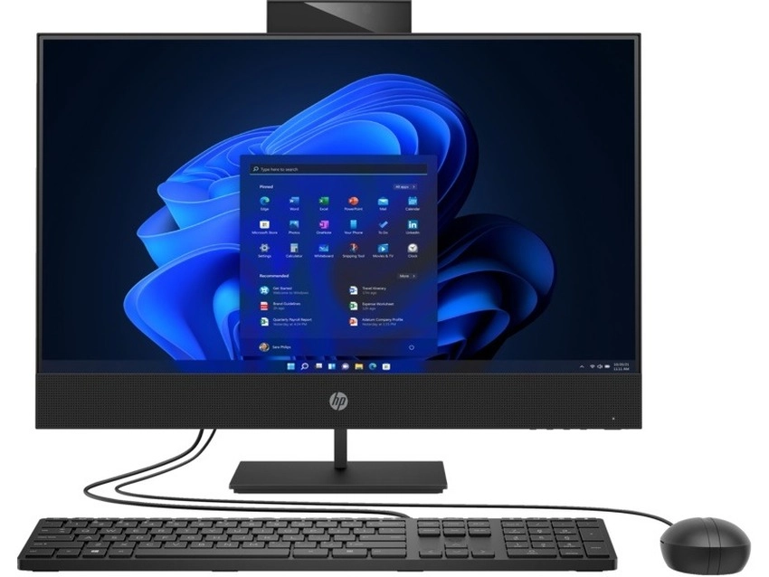 Intel Core i5-13500T (1,6 - 4,6 GHz), 60,45 cm (23,8″) FHD (1920x1080) Multi-Touch LED 60 Hz, 16 GB DDR4-3200, SSD 512 GB M.2 PCIe NVMe, Intel UHD Graphics 770 (IGP), 1x DisplayPort, 1x HDMI 1.4, 3x USB-A 3.2 Gen2 (10Gbps), 1x USB-C 3.2 (10Gbps), 2x USB-A 3.2 Gen1 (5Gbps), Wi-Fi 6, Bluetooth 5.3, Gb LAN, Webcam, Microsoft Windows 11 Pro (64-bit)