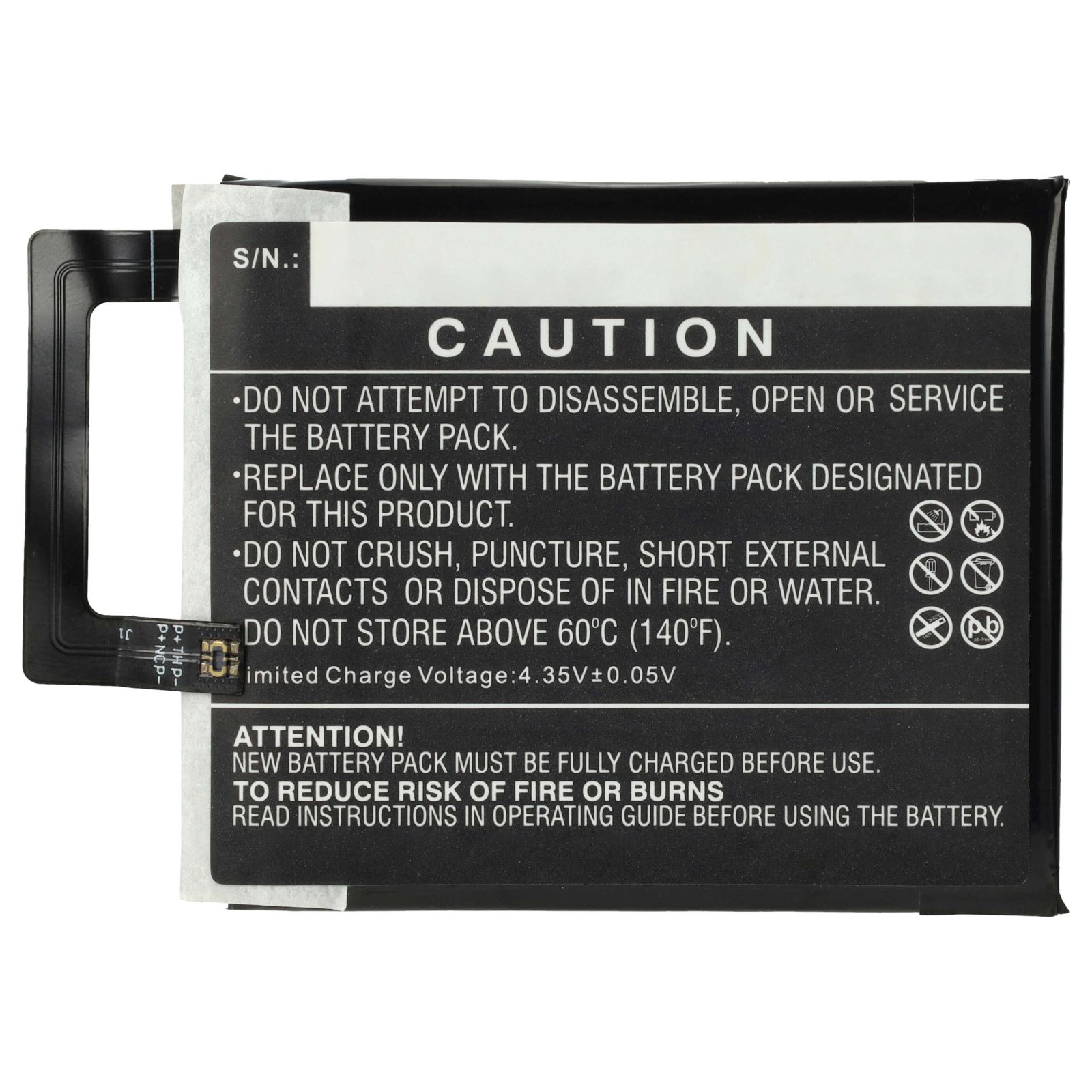 Baterija za Caterpillar CAT S62 Pro, 4000 mAh - slika 3