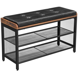 VASAGLE EKHO klop za čevlje, umetno usnje 90 kg nosilnosti 80 x 30 x 48 cm | E-specialisti.si