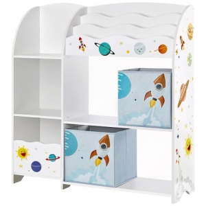 SONGMICS organizator igrač in knjig bel, GKR42WT | E-specialisti.si