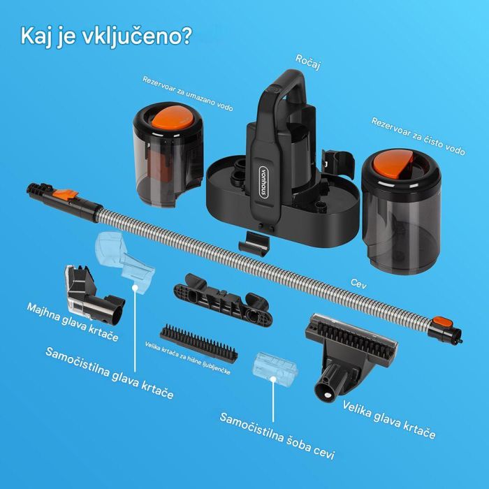 VonHaus mokro-suhi točkovni sesalec 600 W - slika 4