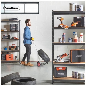 VonHaus 1.8m 5 polični regal HAMMERITE | E-specialisti.si