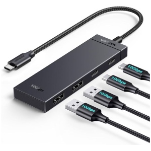 Ugreen USB-C Hub 10Gbps z 2x USB-C 3.2 in 2x USB 3.2