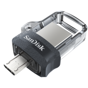 SanDisk 64GB Ultra Dual Drive m3.0 micro-USB/USB 3.0 USB ključ