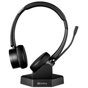 Sandberg Wireless Office Headset Pro+ brezžične naglavne slušalke