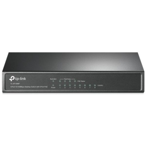 TP-LINK 8-Port 10/100Mbps namizno stikalo s 4 porti PoE