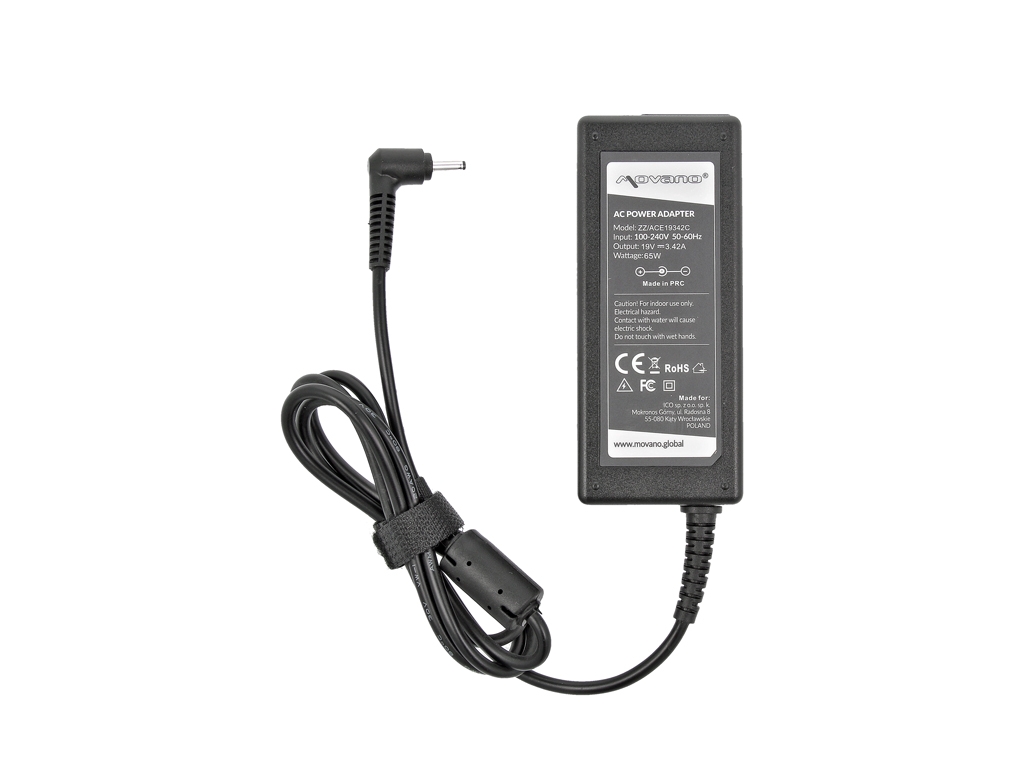 Polnilec za prenosnike Acer / Samsung, 65W / 19V / 3,42A / 3,0mm x 1,1mm - slika 5