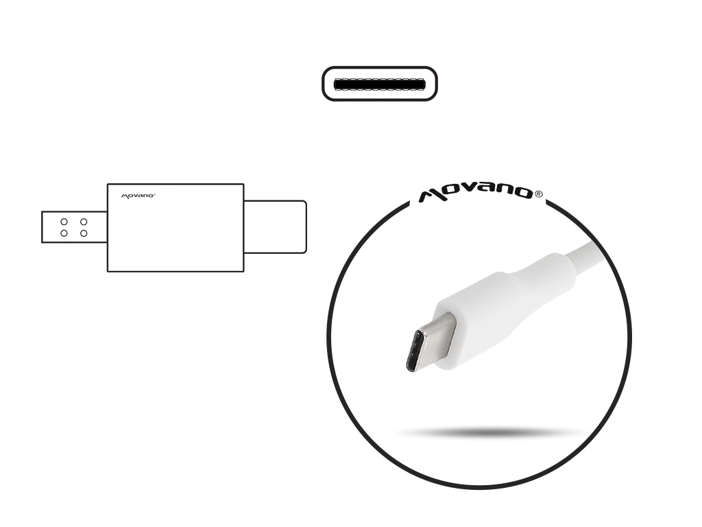 Polnilec za Apple Macbook 61W USB-C - slika 6
