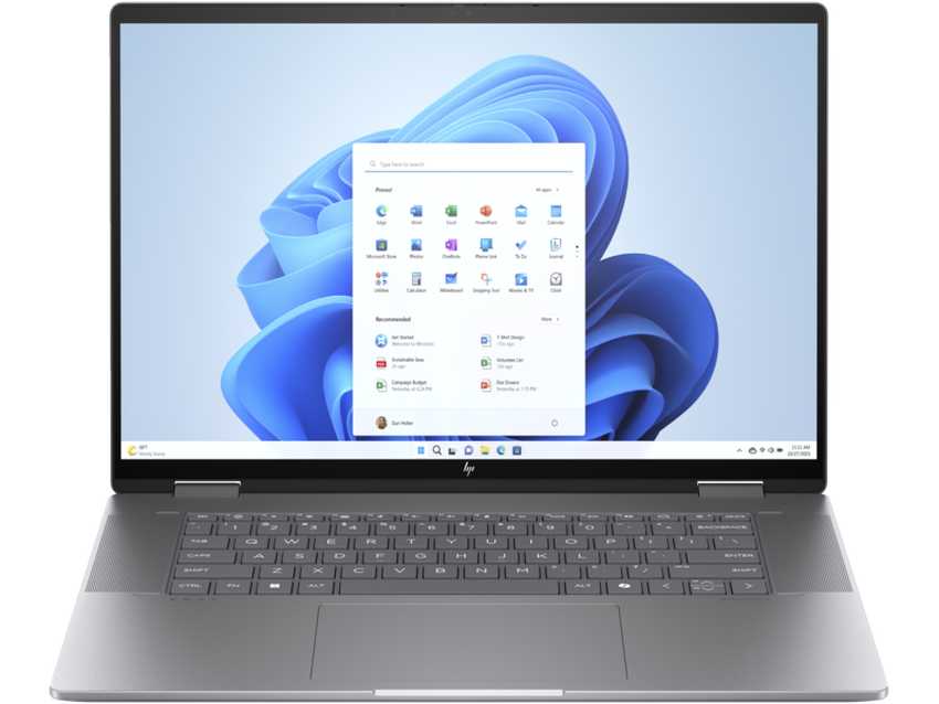 AMD Ryzen R7 8840HS (3,3 GHz), 16 GB DDR5-6400 (soldered/non upgradable), 40,6 cm (16,0″) WUXGA 2K (1920x1200) Multi-Touch IPS LED, SSD 1 TB PCIe NVMe, AMD Radeon Graphics (IGP), HDMI 2.1, 2x USB-C 3.2 Gen2 (10Gbps - DP Alt Mode), 2x USB-A 3.2 Gen1 (5Gbps), Wi-Fi, Bluetooth, Webcam, Backlit Kbd., Microsoft Windows 11 Home (64-bit)