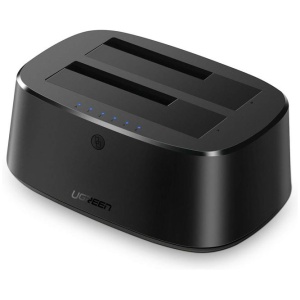 Ugreen Dvojna priključna postaja za trdi disk USB 3.0 to SATA - box
