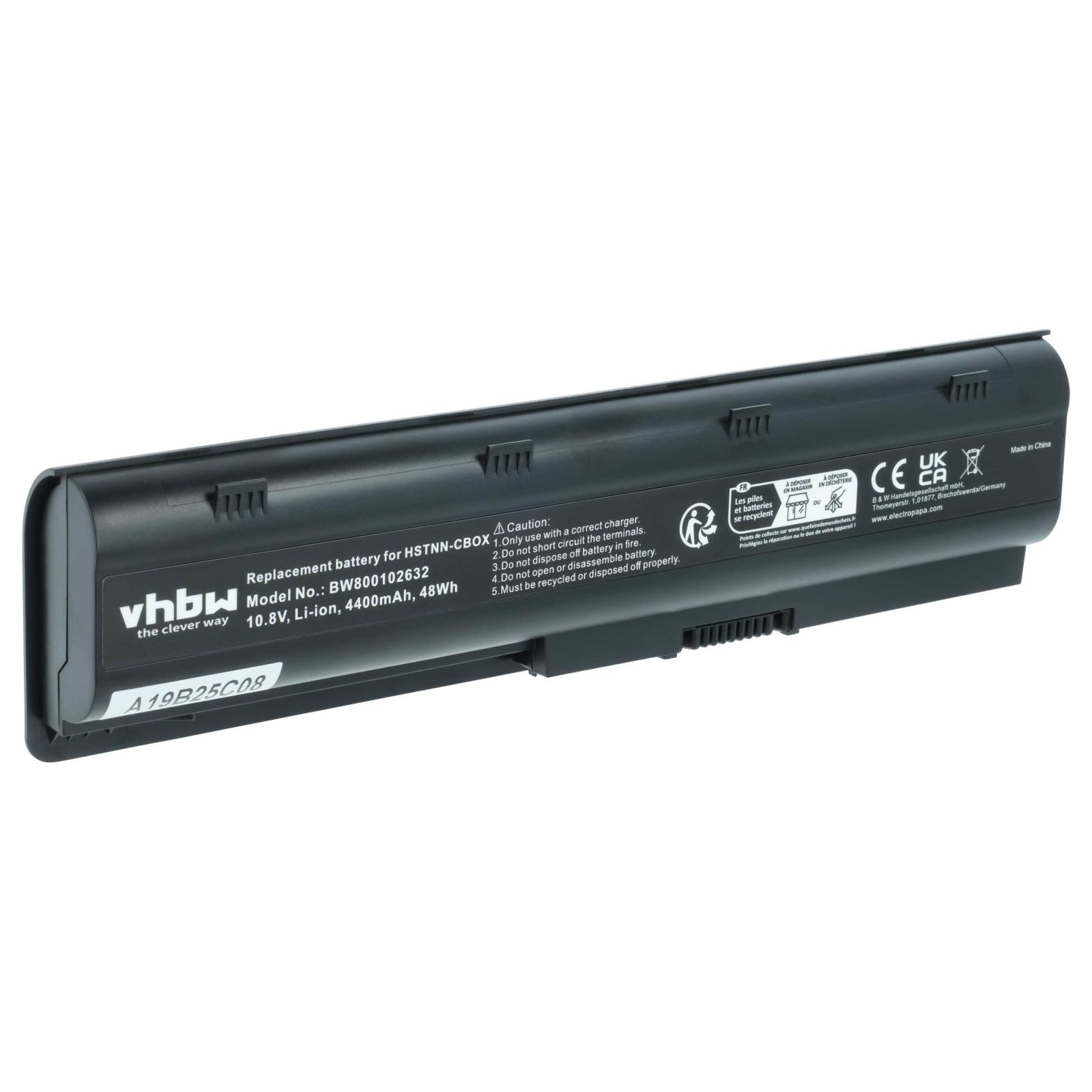 Baterija za HP Pavilion DV3 / Presario CQ35, 4400 mAh - slika 2