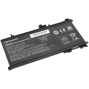 Opis:Nadomestna baterija je izdelana po zasnovi in tehnologiji proizvajalca Movano, kar zagotavlja odlično kvalitetoNajsodobnejša tehnologija omogoča veliko ciklov polnjenja in praznjenjaLi-Polymer celice so prijazne okolju, obenem pa zagotavljajo delovanje brez spominskega učinkaTermično stikalo ščiti baterijske celice pred pregrevanjem, prenapolnitvijo in kratkim stikomVisoka kapaciteta baterije, podaljšan čas delovanja pri mirovanju naprave, zelo počasno samopraznjenje100% kompatibilnost z originalno baterijoBaterijo polnimo z originalnim ali nadomestnim polnilcemCertifikati CE in ROHSOriginalne oznake:849570-541849910-850HSTNN-UB7ATE03XLTPN-Q1733ICP7/65/80849570-542849570-543HSTNN-UB7ATE03061XLPrimerno za:HP:Pavilion 15 UHD, Pavilion 15-BC, HP Pavilion 15-BC017NF, Omen 15-AX011NB, Omen 15-AX009NP, Pavilion 15-BC434UR, Pavilion 15-BC036TX, Pavilion 15-BC024TX, Omen 15-AX054NW, Omen 15-AX013NS, Pavilion 15-BC452UR, Pavilion 15-BC301NO, Pavilion 15-BC000NE, Omen 15-AX025NF, Pavilion 15-BC019TX, Pavilion 15-BC304NF, WASD 15-AX032TX, Pavilion 15-BC005NH, Omen 15-AX039TX, Omen 15-AX013DX, Pavilion 15-BC312NF, Pavilion 15-BC094NZ, Omen 15-AX053NF, Omen 15-AX036TX, 15-AX000NX, Pavilion 15-BC305NS, Pavilion 15-BC007NF, 15-ax212TX, 15-AX003NJ, Pavilion 15-BC401NT, Pavilion 15-BC004UR, 15-bc014TX, Omen 15-AX000NF, Pavilion 15-bc006ng, Pavilion 15-BC404NI, Pavilion 15-BC002NM, Omen 15-AX001UR, Pavilion 15 bc301TX, Pavilion 15-BC407NW, Pavilion 15-BC008NS, Omen 15-AX003NS, Pavilion 15-BC414NQ, Pavilion 15-BC010UR, Omen 15-AX006NU, Omen 15-AX001TX, Pavilion 15-BC420UR, Pavilion 15-BC013UR, Omen 15-AX008NZ, Omen 15-AX006NM, Pavilion 15-BC427UR, Pavilion 15-BC020TX, Omen 15-AX022UR, Omen 15-AX011NL, Pavilion 15-BC445UR, Pavilion 15-BC067NR, Omen 15-AX075NW, Omen 15-AX018NS, Pavilion 15-BC506TX, Pavilion 15-BC303NA, Pavilion 15-BC000UR, Omen 15-AX034NF, Pavilion 15-BC300TX, Pavilion 15-BC307NF, Pavilion 15-BC019NF, Omen 15-AX044TX, Omen 15-AX008TX, Pavilion 15-bc412tx, Pavilion 15-BC300NW, Pavilion 15-BC404TX, 15-AX002NC, W8Y63EA, Pavilion 15-BC400NS, Pavilion 15-BC006NA, 15-ax032TX, 15-AX004NF, Pavilion 15-BC403NA, Pavilion 15-BC002TX, Omen 15-AX001NB, Pavilion 15-bc300ng, Pavilion 15-BC405NT, Pavilion 15-BC001NR, Omen 15-AX003NF, Pavilion 15-BC410NW, Pavilion 15-BC010NA, Omen 15-AX004UR, Pavilion 15-BC018NF, Omen 15-AX013NF, Omen 15-AX010NA, Pavilion 15-BC436UR, Pavilion 15-BC039TX, Pavilion 15-BC027TX, Omen 15-AX055NZ, Omen 15-AX014NF, Pavilion 15-BC465ND, Pavilion 15-BC301NT, Pavilion 15-BC000NJ, Omen 15-AX026NF, Pavilion 15-BC029TX, Pavilion 15-BC304UR, WASD 15-AX033TX, Pavilion 15-BC007NH, Omen 15-AX040TX, Omen 15-AX023DX, Pavilion 15-BC314NF, Pavilion 15-BC300NA, Omen 15-AX055NF, Omen 15-AX041TX, 15-AX001NA, Pavilion 15-BC400NA, Pavilion 15-BC006UR, 15-ax016TX, 15-AX003NM, Omen 15t-ax000 (V7F58AV), Pavilion 15-BC401UR, Pavilion 15-BC004NO, 15-ax210TX, Omen 15-AX000NJ, Pavilion 15-bc008ng, Pavilion 15-BC404NQ, Pavilion 15-BC002NF, Omen 15-AX002NC, Pavilion 15-BC408NQ, Pavilion 15-BC009NA, Omen 15-AX004NA, Pavilion 15-BC415NQ, Pavilion 15-BC011NG, Omen 15-AX007NU, Omen 15-AX002TX, Pavilion 15-BC422UR, Pavilion 15-BC014NL, Omen 15-AX009NO, Omen 15-AX007NO, Pavilion 15-BC429UR, Pavilion 15-BC021TX, Omen 15-AX044NZ, Omen 15-AX012NF, Pavilion 15-BC447UR, Pavilion 15-BC076ND, Omen 15-AX085NG, Omen 15-AX020NF, Pavilion 15-BC018CA, Pavilion 15-BC303NM, Pavilion 15-BC002NI, Omen 15-AX036NF, Pavilion 15-BC451LA, Pavilion 15-BC308UR, X1G87PA, Pavilion 15-BC035ND, Omen 15-AX046NF, Omen 15-AX021TX, 15-AX000NF, Pavilion 15-BC301NIA, Pavilion 15-BC407TX, 15-AX002NI, W9U27EA, Pavilion 15-BC400NV, Pavilion 15-BC005TX, 15-ax102TX, 15-AX004NP, Pavilion 15-bc000ng, Pavilion 15-BC403NI, Pavilion 15-BC002NT, Omen 15-AX001NF, Pavilion 15-bc303ng, Pavilion 15-BC406NF, Pavilion 15-BC001NP, Omen 15-AX003NI, Pavilion 15-BC411NC, Pavilion 15-BC010ND, Omen 15-AX005NF, Omen 15-AX015TX (X1G85PA), Omen 15-AX003NX, Pavilion 15-BC018NT, Omen 15-AX014UR, Omen 15-AX010NF, Pavilion 15-BC438UR, Pavilion 15-BC045TX, Pavilion 15-BC030TX, Omen 15-AX059NF, Omen 15-AX014NS, Pavilion 15-BC494UR, Pavilion 15-BC301UR, Pavilion 15-BC000NO, Omen 15-AX027TX, Pavilion 15-BC038TX, Pavilion 15-BC305NL, WASD 15-AX020TX, Pavilion 15-BC008UR, Omen 15-AX042NF, Omen 15-AX043DX, Pavilion 15-BC300NE, Omen 15-AX060NF, Omen 15-AX048TX, 15-AX001NC, Pavilion 15-BC400NE, Pavilion 15-BC006NU, 15-ax018TX, 15-AX003NS, Omen 15t-ax200 (X7R18AV), Pavilion 15-BC402NI, Pavilion 15-BC003NS, Omen 15-AX000NQ, Pavilion 15-bc014ng, Pavilion 15-BC404NT, Pavilion 15-BC001UR, Omen 15-AX002NI, Pavilion 15-BC408NV, Pavilion 15-BC009NL, Omen 15-AX004NF, Omen 15-AX030TX (X9J89PA), Pavilion 15-BC416NQ, Pavilion 15-BC011NM, Omen 15-AX008NF, Pavilion 15-BC015NT, Omen 15-AX009UR, Omen 15-AX008UR, Pavilion 15-BC431UR, Pavilion 15-BC023TX, Omen 15-AX050NW, Omen 15-AX012NO, Pavilion 15-BC449UR, Pavilion 15-BC301LA, Omen 15-AX099NIA, Omen 15-AX022NF, Pavilion 15-BC004TX, Pavilion 15-BC303NS, WASD 15-AX030TX, Pavilion 15-BC003NQ, Omen 15-AX038NF, Pavilion 15-BC400TX, Pavilion 15-BC309UR, Pavilion 15-BC057NZ, Omen 15-AX048NF, Omen 15-AX023TX, 15-AX000NL, Pavilion 15-BC302NMLastnosti:Proizvajalec: MovanoBarva: črnaVrsta: Li-PolymerNapetost: 11,55 VKapaciteta: 3.500 mAh (40 Wh)