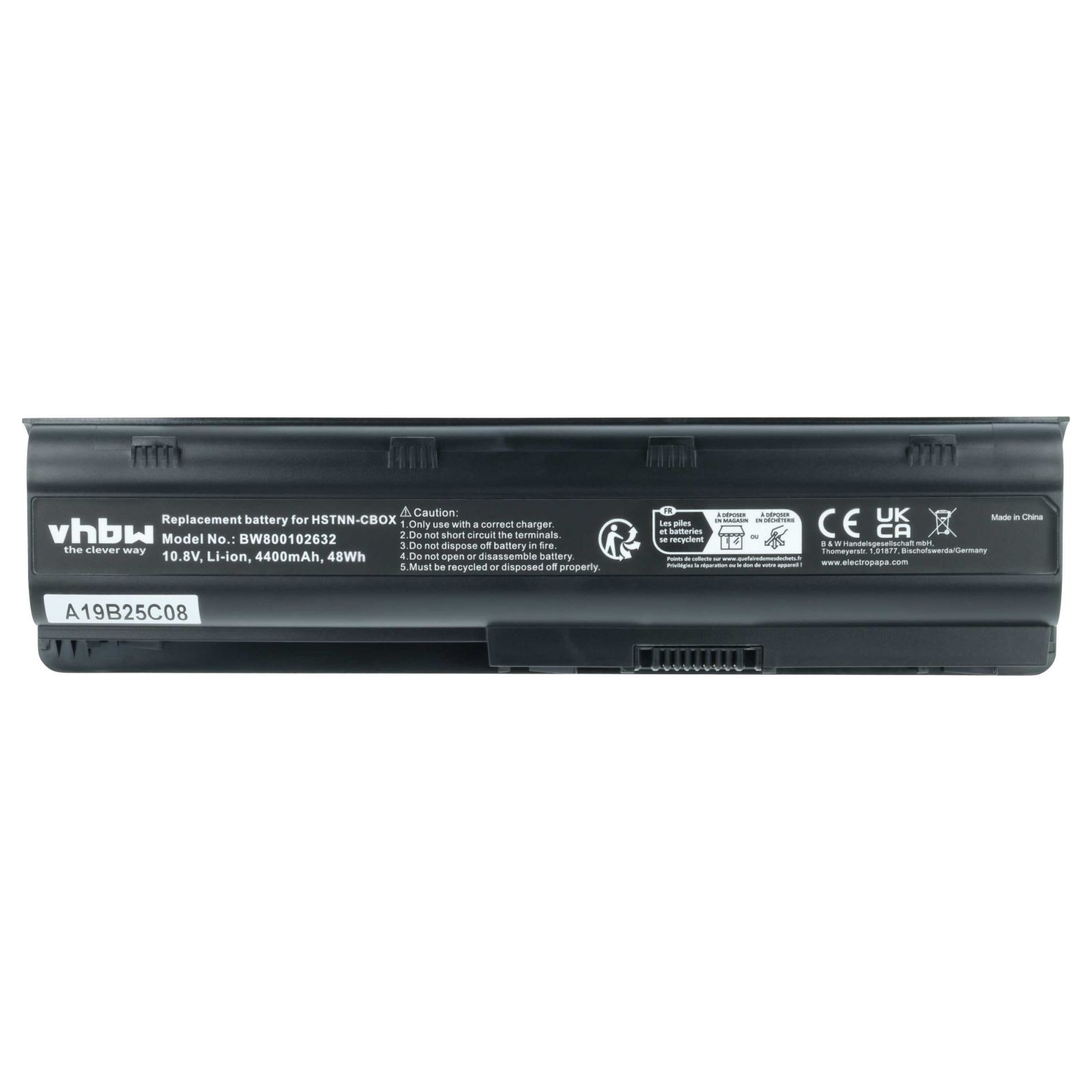 Baterija za HP Pavilion DV3 / Presario CQ35, 4400 mAh - slika 4
