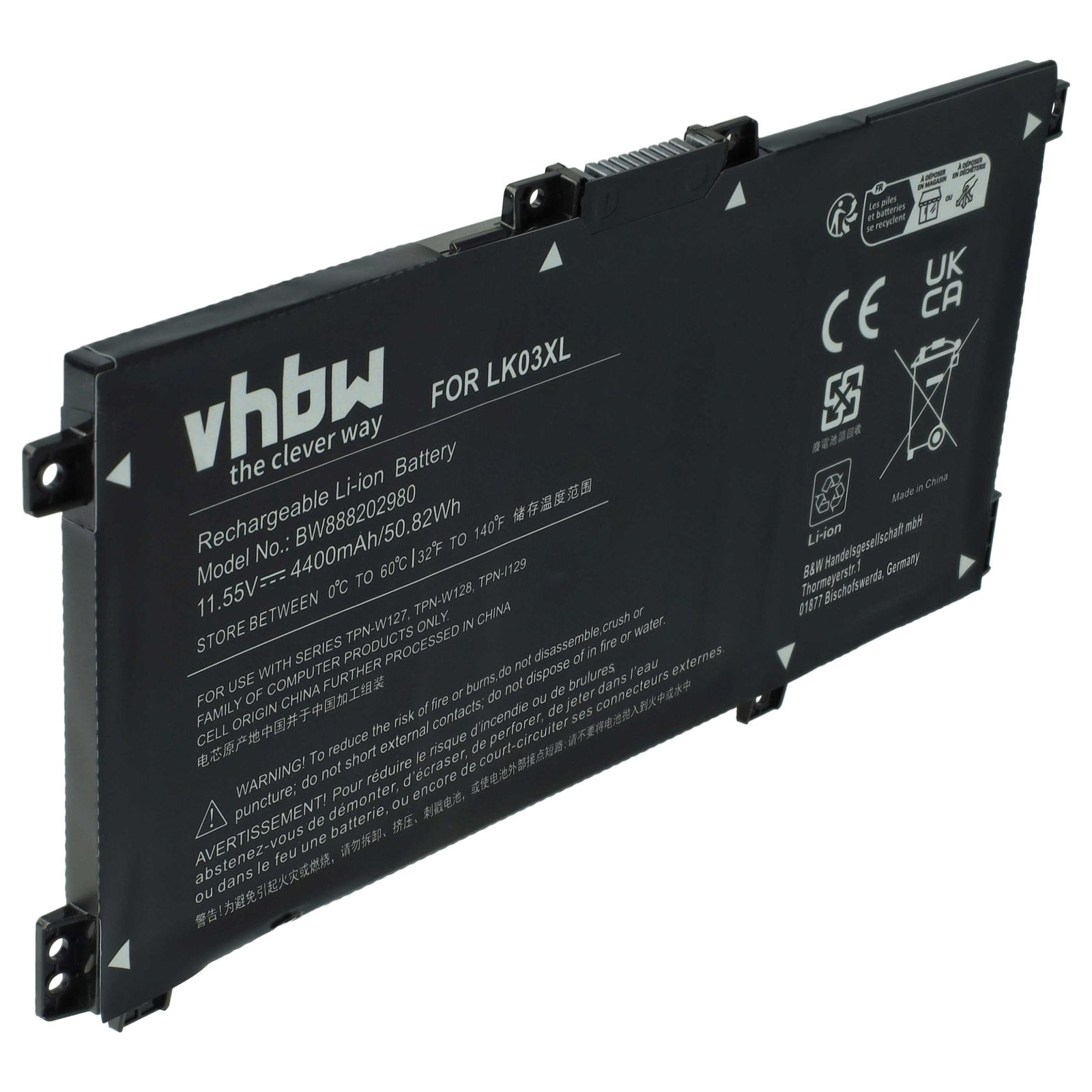Baterija za HP Envy x360 15-BP / 15-CN / 17-AE / 17-BW, LK03XL, 4400 mAh - slika 4