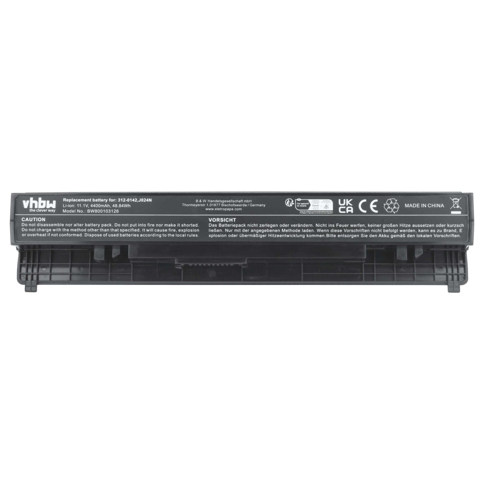 Baterija za Dell Latitude 2100 / 2110 / 2120, 4400 mAh - slika 4
