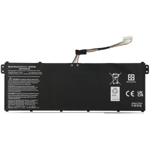 <b>Opis:</b><br><ul><li>Nadomestna baterija je izdelana po zasnovi in tehnologiji Movano proizvajalca, kar zagotavlja odlično kvaliteto<br></li><li>Najsodobnejša tehnologija omogoča veliko ciklov polnjenja in praznjenja<br></li><li>Li-Polymer celice so prijazne okolju, obenem pa zagotavljajo delovanje brez spominskega učinka<br></li><li>Termično stikalo ščiti baterijske celice pred pregrevanjem, prenapolnitvijo in kratkim stikom<br></li><li>Visoka kapaciteta baterije, podaljšan čas delovanja pri mirovanju naprave, zelo počasno samopraznjenje<br></li><li>100% kompatibilnost z originalno baterijo</li><li>Baterijo polnimo z originalnim ali nadomestnim polnilcem</li><li>Certifikati CE in ROHS</li></ul><br><p><b>Originalne oznake:</b></p><ul><li>31CP5/82/70</li><li>AP20CBL</li><li>KT.0030B.002</li><li>KT0030B002</li></ul><br><p><b>Primerno za:</b></p><ul></ul><br>Acer:<br><ul><li>Aspire 5 A515-45, Aspire 5 A515-45-R00P, Aspire 5 A515-45-R046, Aspire 5 A515-45-R0HB, Aspire 5 A515-45-R0M0, Aspire 5 A515-45-R0MB, Aspire 5 A515-45-R0MH, Aspire 5 A515-45-R17S, Aspire 5 A515-45-R1HC, Aspire 5 A515-45-R1JH, Aspire 5 A515-45-R1MA, Aspire 5 A515-45-R1R1, Aspire 5 A515-45-R2EQ, Aspire 5 A515-45-R2GV, Aspire 5 A515-45-R2HJ, Aspire 5 A515-45-R2KM, Aspire 5 A515-45-R2Q9, Aspire 5 A515-45-R2QJ, Aspire 5 A515-45-R2QQ, Aspire 5 A515-45-R2S9, Aspire 5 A515-45-R32P, Aspire 5 A515-45-R36S, Aspire 5 A515-45-R382, Aspire 5 A515-45-R3AR, Aspire 5 A515-45-R3HC, Aspire 5 A515-45-R3NG, Aspire 5 A515-45-R3QX, Aspire 5 A515-45-R3SU, Aspire 5 A515-45-R3UG, Aspire 5 A515-45-R3YX, Aspire 5 A515-45-R41H, Aspire 5 A515-45-R44F, Aspire 5 A515-45-R4F1, Aspire 5 A515-45-R4LJ, Aspire 5 A515-45-R4R1, Aspire 5 A515-45-R4SQ, Aspire 5 A515-45-R4UWW, Aspire 5 A515-45-R588, Aspire 5 A515-45-R5L1, Aspire 5 A515-45-R5SM, Aspire 5 A515-45-R613, Aspire 5 A515-45-R62Q, Aspire 5 A515-45-R6AV, Aspire 5 A515-45-R6DM, Aspire 5 A515-45-R6RZ, Aspire 5 A515-45-R77P, Aspire 5 A515-45-R7D6, Aspire 5 A515-45-R7PV, Aspire 5 A515-45-R7RF, Aspire 5 A515-45-R7SD, Aspire 5 A515-45-R81U, Aspire 5 A515-45-R8BM, Aspire 5 A515-45-R8SL, Aspire 5 A515-45-R944, Aspire 5 A515-45-R98G, Aspire 5 A515-45-R99G, Aspire 5 A515-45-R9AJ, Aspire 5 A515-45-R9E1, Aspire 5 A515-45-R9GQ, Aspire 5 A515-45-R9GZ, Aspire 5 A515-45-R9HQ, Aspire 5 A515-45G, Aspire 5 A515-45G-R00A, Aspire 5 A515-45G-R089, Aspire 5 A515-45G-R0JK, Aspire 5 A515-45G-R0NP, Aspire 5 A515-45G-R15R, Aspire 5 A515-45G-R1LH, Aspire 5 A515-45G-R1RP, Aspire 5 A515-45G-R1RZ, Aspire 5 A515-45G-R1X1, Aspire 5 A515-45G-R1YV, Aspire 5 A515-45G-R1Z1, Aspire 5 A515-45G-R24K, Aspire 5 A515-45G-R2C9, Aspire 5 A515-45G-R2LF, Aspire 5 A515-45G-R2RQ, Aspire 5 A515-45G-R2WU, Aspire 5 A515-45G-R32W, Aspire 5 A515-45G-R381, Aspire 5 A515-45G-R3EH, Aspire 5 A515-45G-R3HY, Aspire 5 A515-45G-R3YL, Aspire 5 A515-45G-R455, Aspire 5 A515-45G-R49K, Aspire 5 A515-45G-R49R, Aspire 5 A515-45G-R4F8, Aspire 5 A515-45G-R4FQ, Aspire 5 A515-45G-R4XV, Aspire 5 A515-45G-R55S, Aspire 5 A515-45G-R5A1, Aspire 5 A515-45G-R5MD, Aspire 5 A515-45G-R5N7, Aspire 5 A515-45G-R6Y2, Aspire 5 A515-45G-R76Y, Aspire 5 A515-45G-R7EW, Aspire 5 A515-45G-R80K, Aspire 5 A515-45G-R8GK, Aspire 5 A515-45G-R8J6, Aspire 5 A515-45G-R93U, Aspire 5 A515-45G-R9F9</li></ul><br><br><ul><li>Aspire A715-43G, Aspire A715-43G-R0BR, Aspire A715-43G-R5M8, Aspire A715-43G-R8W9</li></ul><br><br><ul><li>Aspire Vero V15-51, Aspire Vero V15-51-30MAspire Vero , Aspire Vero V15-51-50PP, Aspire Vero V15-51-5155, Aspire Vero V15-51-518J, Aspire Vero V15-51-51EG, Aspire Vero V15-51-51X9, Aspire Vero V15-51-51ZW, Aspire Vero V15-51-522W, Aspire Vero V15-51-547X, Aspire Vero V15-51-54QD, Aspire Vero V15-51-55CG, Aspire Vero V15-51-55K2, Aspire Vero V15-51-574G, Aspire Vero V15-51-70JT, Aspire Vero V15-51-732P, Aspire Vero V15-51-73SL, Aspire Vero V15-51-74UF, Aspire Vero V15-51-7555, Aspire Vero V15-51-759L, Aspire Vero V15-51-75QQ, Aspire Vero V15-51-7739, Aspire Vero V15-51-7755, Aspire Vero V15-51-78H5, Aspire Vero V15-51-78SE, Aspire Vero V15-51-78SF, Aspire Vero V15-51-7940, Aspire Vero V15-51R, Aspire Vero V15-51R-59GN, Aspire Vero V15-52, Aspire Vero V15-52-5023, Aspire Vero V15-52-51TU, Aspire Vero V15-52-52L3, Aspire Vero V15-52-54D7, Aspire Vero V15-52-54DAspire Vero , Aspire Vero V15-52-5548, Aspire Vero V15-52-57LY, Aspire Vero V15-52-586X, Aspire Vero V15-52-7154, Aspire Vero V15-52-71Aspire Vero 3, Aspire Vero V15-52-730K, Aspire Vero V15-52-73M2, Aspire Vero V15-52-73Q1, Aspire Vero V15-52-78JQ, Aspire Vero V15-52-792J, Aspire Vero V15-52-79Q9</li></ul><br><br><ul><li>C734T, P214-41-G3</li></ul><br><b>Lastnosti:</b><ul><li>Proizvajalec: Movano</li><li>Vrsta: Li-Polymer</li><li>Napetost: 11.1 V</li><li>Kapaciteta: 4100 mAh (46 Wh)</li></ul><br>