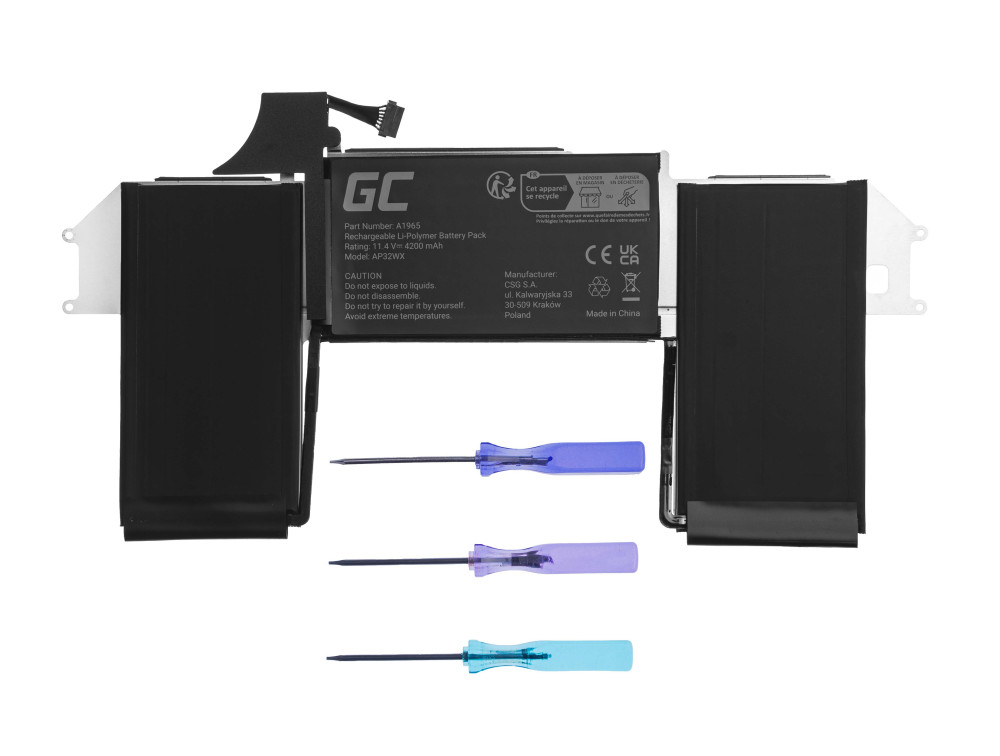 Baterija za Apple MacBook Air 13", A1965 / A1932, 4200 mAh - slika 5