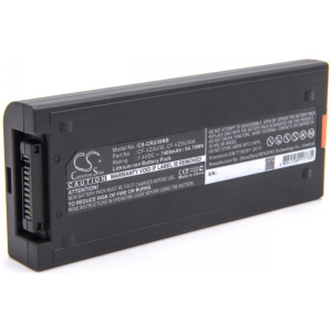 <b>Opis:</b><br><ul><li>Nadomestna baterija je izdelana po zasnovi in tehnologiji nemškega proizvajalca VHBW, kar zagotavlja odlično kvaliteto<br></li><li>Najsodobnejša tehnologija omogoča veliko ciklov polnjenja in praznjenja<br></li><li>Li-Ion celice so prijazne okolju, obenem pa zagotavljajo delovanje brez spominskega učinka<br></li><li>Termično stikalo ščiti baterijske celice pred pregrevanjem, prenapolnitvijo in kratkim stikom<br></li><li>Visoka kapaciteta baterije, podaljšan čas delovanja pri mirovanju naprave, zelo počasno samopraznjenje<br></li><li>100% kompatibilnost z originalno baterijo</li><li>Baterijo polnimo z originalnim ali nadomestnim polnilcem</li><li>Certifikati CE in ROHS</li></ul><br><p><b>Originalne oznake:</b><br></p><ul><li>CF-VZSU30</li><li>CF-VZSU30A</li><li>CF-VZSU30B</li><li>CF-VZSU30U<br></li></ul><br><p><b>Primerno za:</b></p>Panasonic Toughbook:<br><ul><li>CF-18, CF18, CF-18D, CF-18F</li></ul><br><br><br><b>Lastnosti:</b><ul><li>Proizvajalec: VHBW</li><li>Barva: črna</li><li>Vrsta: Li-Ion</li><li>Napetost: 7,4 V</li><li>Kapaciteta: 7.400 mAh (54,76 Wh)</li><li>Število celic: 6</li></ul><br>