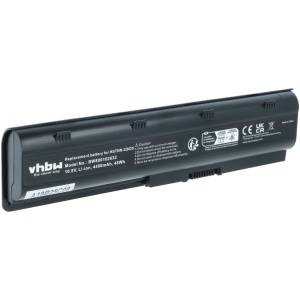 <b>Opis:</b><br><ul><li>Nadomestna baterija je izdelana po zasnovi in tehnologiji proizvajalca VHBW, kar zagotavlja odlično kvaliteto<br></li><li>Najsodobnejša tehnologija omogoča veliko ciklov polnjenja in praznjenja<br></li><li>Li-Ion celice so prijazne okolju, obenem pa zagotavljajo delovanje brez spominskega učinka<br></li><li>Termično stikalo ščiti baterijske celice pred pregrevanjem, prenapolnitvijo in kratkim stikom<br></li><li>Visoka kapaciteta baterije, podaljšan čas delovanja pri mirovanju naprave, zelo počasno samopraznjenje<br></li><li>100% kompatibilnost z originalno baterijo</li><li>Baterijo polnimo z originalnim ali nadomestnim polnilcem</li><li>Certifikati CE in ROHS</li></ul><br><br><p><b>Originalne oznake:</b><br></p><ul><li>513127-251</li><li>513651-001</li><li>516479-121</li><li>530802-001</li><li>530801-001</li><li>RT06</li><li>RT09</li><li>HSTNN-LB93</li><li>HSTNN-LB94</li><li>HSTNN-IB94</li><li>HSTNN-IB93</li><li>HSTNN-IB95</li><li>HSTNN-C54C</li><li>HSTNN-DB93</li><li>HSTNN-DB94</li><li>HSTNN-DB95</li><li>HSTNN-OB93</li><li>HSTNN-OB94</li><li>HSTNN-XB93</li><li>HSTNN-XB94</li><li>NU089AA</li></ul><br><p><b>Primerno za:</b></p>HP:<br><ul><li>Pavilion DV3-2000, Pavilion DV3-2100, Pavilion DV3-2200, Pavilion DV3-2300, Pavilion DV3T-2000</li><li>Presario CQ35-100, Presario CQ35-200, Presario CQ35-300, Presario CQ36-100</li></ul><br><b>Lastnosti:</b><ul><li>Proizvajalec: VHBW</li><li>Barva: črna</li><li>Vrsta: Li-Ion</li><li>Napetost: 10,8 V</li><li>Kapaciteta: 4.400 mAh (48 Wh)</li><li>Število celic: 6</li></ul><br>