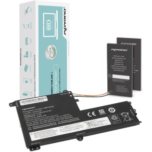 Opis:Nadomestna baterija je izdelana po zasnovi in tehnologiji proizvajalca Movano, kar zagotavlja odlično kvalitetoNajsodobnejša tehnologija omogoča veliko ciklov polnjenja in praznjenjaLi-Polymer celice so prijazne okolju, obenem pa zagotavljajo delovanje brez spominskega učinkaTermično stikalo ščiti baterijske celice pred pregrevanjem, prenapolnitvijo in kratkim stikomVisoka kapaciteta baterije, podaljšan čas delovanja pri mirovanju naprave, zelo počasno samopraznjenje100% kompatibilnost z originalno baterijoBaterijo polnimo z originalnim ali nadomestnim polnilcemCertifikati CE in ROHSOriginalne oznake:5B10Q392015B10Q392025B10Q392055B10W672365B10W672395B10W67358L14M2P21L15C3PB1L15L3PB0L15L3PBOL15M3PB0L15M3PBOPrimerno za:Lenovo:B330S-14IKBR, B330S-15IKBRIdeaPad 320S-14IKB, IdeaPad 320S-14IKB (81F401E9MB), IdeaPad 330S-14AST, IdeaPad 330S-14AST (81F80012UK), IdeaPad 330S-14IKB, IdeaPad 330S-14IKB (81F400C2GE), IdeaPad 330S-14IKB (81F400C3GE), IdeaPad 330S-14IKB (81F400R4GE), IdeaPad 330S-14IKB (81F400R5GE), IdeaPad 330S-14IKB (81F400TWMZ), IdeaPad 330S-14IKB (81F400V8GE), IdeaPad 330S-14IKB (81F400YGGE), IdeaPad 330S-14IKB (81F4010UGE), IdeaPad 330S-14IKB (81F4010VGE), IdeaPad 330S-14IKB (81F4010XMH), IdeaPad 330S-14IKB (81F40120MH), IdeaPad 330S-14IKB (81F40123MH), IdeaPad 330S-14IKB (81F4012CGE), IdeaPad 330S-14IKB (81F4012DGE), IdeaPad 330S-14IKB (81F4012EGE), IdeaPad 330S-14IKB (81F4012FGE), IdeaPad 330S-14IKB (81F4012KGE), IdeaPad 330S-14IKB (81F4012LGE), IdeaPad 330S-14IKB (81F40131MH), IdeaPad 330S-14IKB (81F4014AGE), IdeaPad 330S-14IKB (81F4017MGE), IdeaPad 330S-14IKB (81F401K5MH), IdeaPad 330S-14IKB (81F401KAMH), IdeaPad 330S-14IKB (81F401KCMB), IdeaPad 330S-14IKB (81F401KEMH), IdeaPad 330S-15ARR, IdeaPad 330S-15ARR (81FB0024PH), IdeaPad 330S-15ARR (81FB0025PH), IdeaPad 330S-15ARR (81FB006YGE), IdeaPad 330S-15ARR (81FB0070GE), IdeaPad 330S-15ARR (81FB007BGE), IdeaPad 330S-15ARR (81FB009DGE), IdeaPad 330S-15ARR (81FB009RGE), IdeaPad 330S-15ARR (81FB009UGE), IdeaPad 330S-15ARR (81FB00C7GE), IdeaPad 330S-15ARR (81FB00DFMH), IdeaPad 330S-15ARR (81FB00DGMH), IdeaPad 330S-15ARR (81FB00EPGE), IdeaPad 330S-15ARR (81FB00G1MH), IdeaPad 330S-15ARR (81FB00GNGE), IdeaPad 330S-15AST, IdeaPad 330S-15AST (81F90002RU), IdeaPad 330S-15AST (81F9001GGE), IdeaPad 330S-15AST (81F90024CK), IdeaPad 330S-15IKB, IdeaPad 330S-15IKB (81F500C0MH), IdeaPad 330S-15IKB (81F500LGMH), IdeaPad 330S-15IKB (81F50108MH), IdeaPad 330S-15IKB (81F501CBMH), IdeaPad 330S-15IKB (81F501CPMB), IdeaPad 330S-15IKB (81F501DUMH)Yoga 520-14IKBR, Yoga 520-14IKBR (81C8003YPH), Yoga 520-14IKBR (81C8006BMB), Yoga 520-14IKBR (81C8006VMH), Yoga 520-14IKBR (81C8007TGE), Yoga 520-14IKBR (81C8008QSP), Yoga 520-14IKBR (81C8008VSP)Lastnosti:Proizvajalec: MovanoVrsta: Li-PolymerNapetost: 11,4 VKapaciteta: 4.500 mAh (51 Wh)Število celic: 2