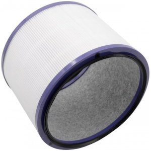 <br><p>Nadomestni HEPA protialergijski filter za robotske sesalnike Dyson. Dimenzije: 15,8 cm (višina), 21,3 cm (zunanji premer), 18,5 cm (notranji premer)</p><p><b>Vsebina kompleta:</b></p><ul><li>1 x HEPA filter</li></ul><br><p><b>Originalne oznake:</b></p><ul><li>968101-04</li><li>967449-04</li><li>968125-03</li><li>967449-04</li><li>968125-05</li></ul><br><p><b>Primerno za:</b></p>Dyson: <br><ul><li>Pure Cool Link DP01, Pure Cool Link DP03, Pure Cool Link HP00, Pure Cool Link HP01, Pure Cool Link HP02, Pure Cool Link HP03<br></li></ul><br><b>Lastnosti:</b><ul><li>Proizvajalec: VHBW</li><li>Barva: bela/vijolična</li></ul><br>